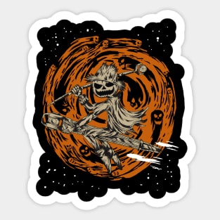 Halloween Surveyor Sticker